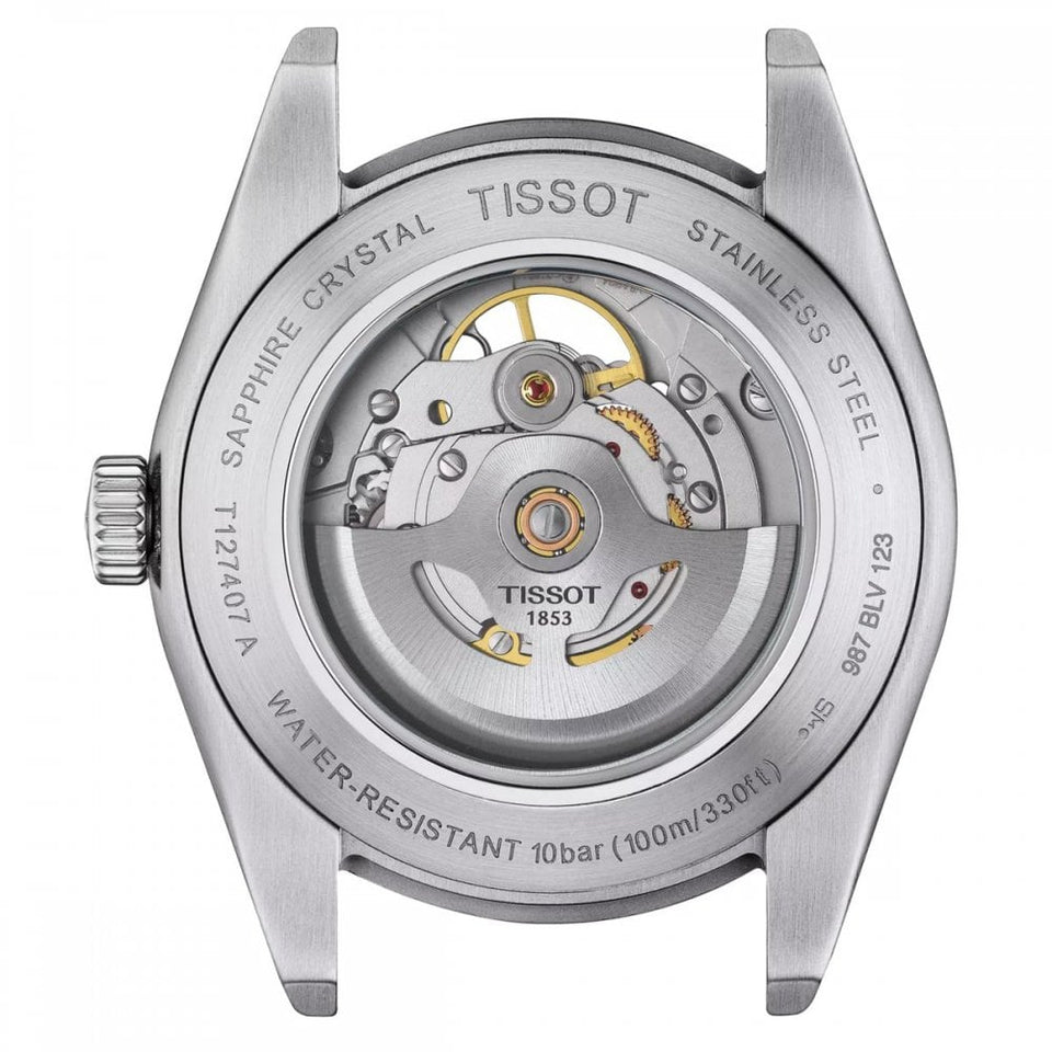 Tissot Men's Gentleman Powermatic 80 Open Heart Watch