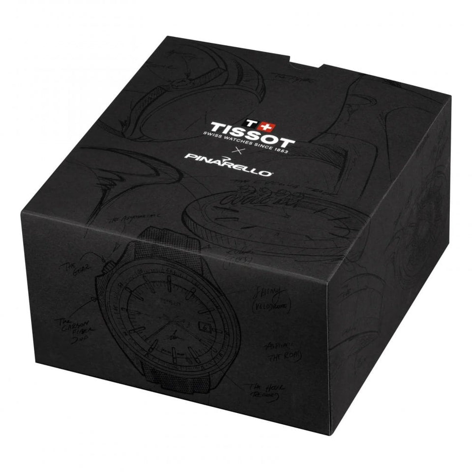 Tissot Men's Pinarello 43mm Powermatic 80 Watch