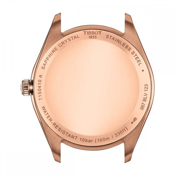 Tissot Men's PR 100 40mm Rose Tone Quartz Watch