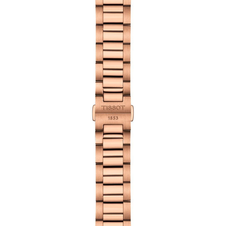 Tissot Men's PR 100 40mm Rose Tone Quartz Watch