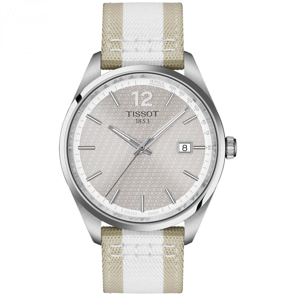 Tissot Men's PR 100 40mm Textile Strap Cycling Watch