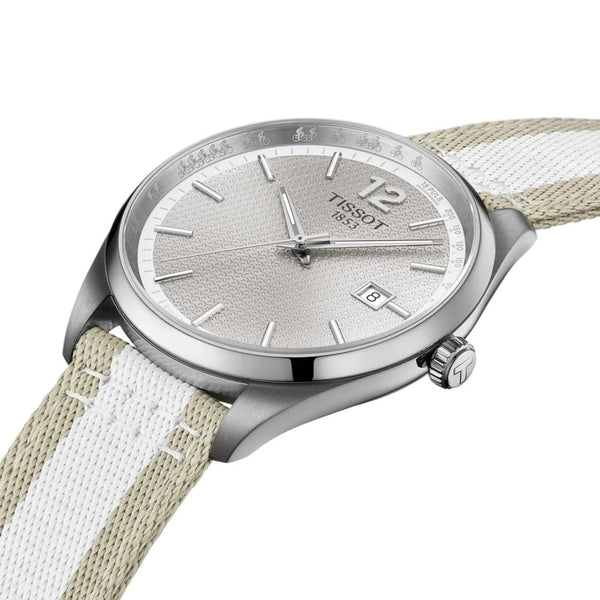 Tissot Men's PR 100 40mm Textile Strap Cycling Watch