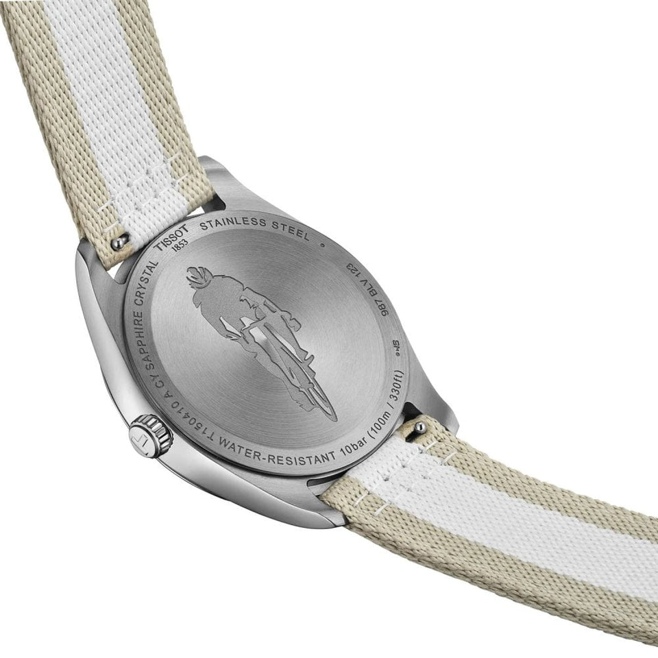 Tissot Men's PR 100 40mm Textile Strap Cycling Watch