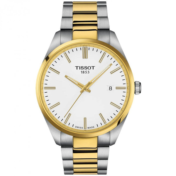 Tissot Men's PR 100 40mm Two Tone Quartz Watch