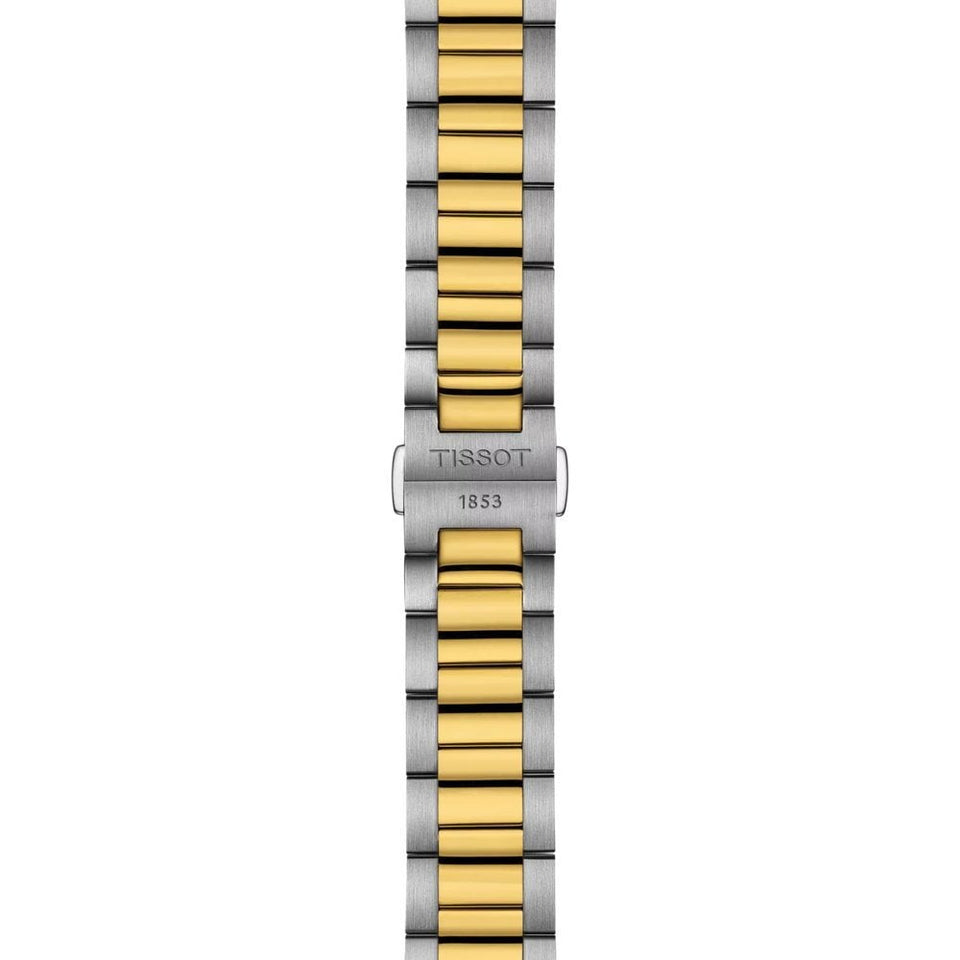 Tissot Men's PR 100 40mm Two-Tone Watch