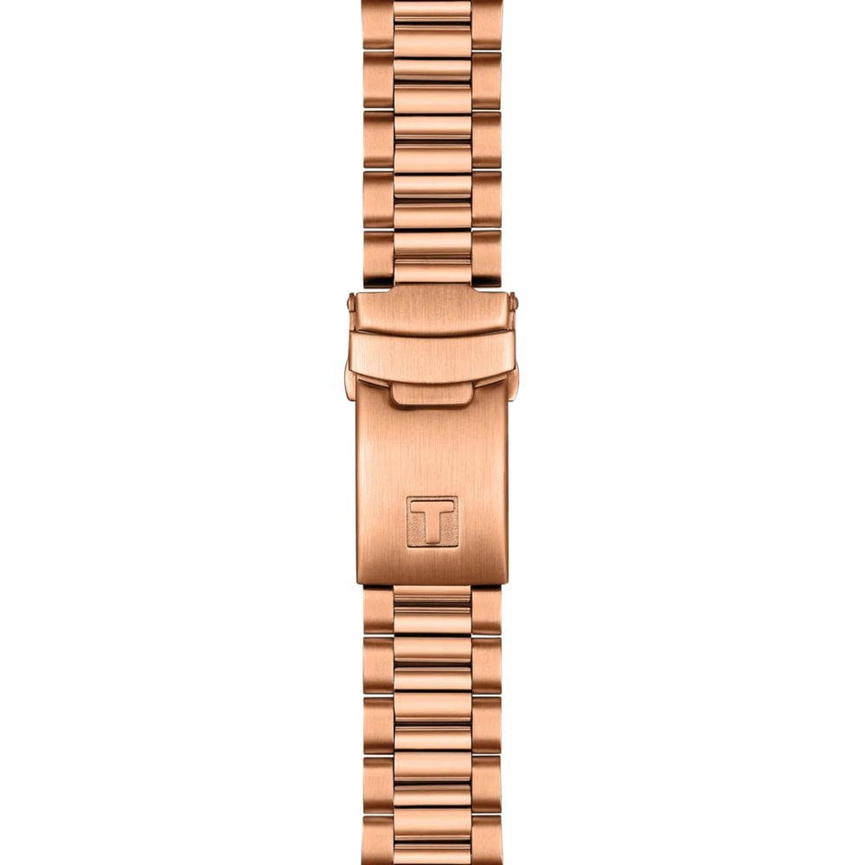 Tissot Men's PR516 Rose PVD Chronograph Watch