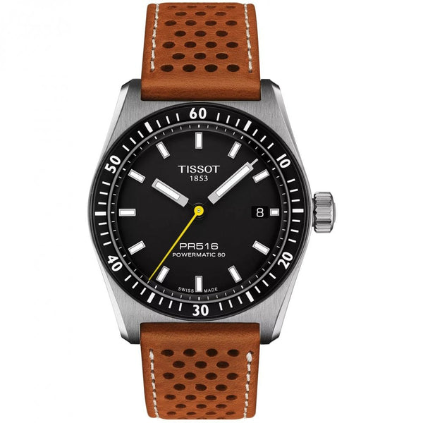 Tissot Men's PR516 Tan Powermatic 80 Watch