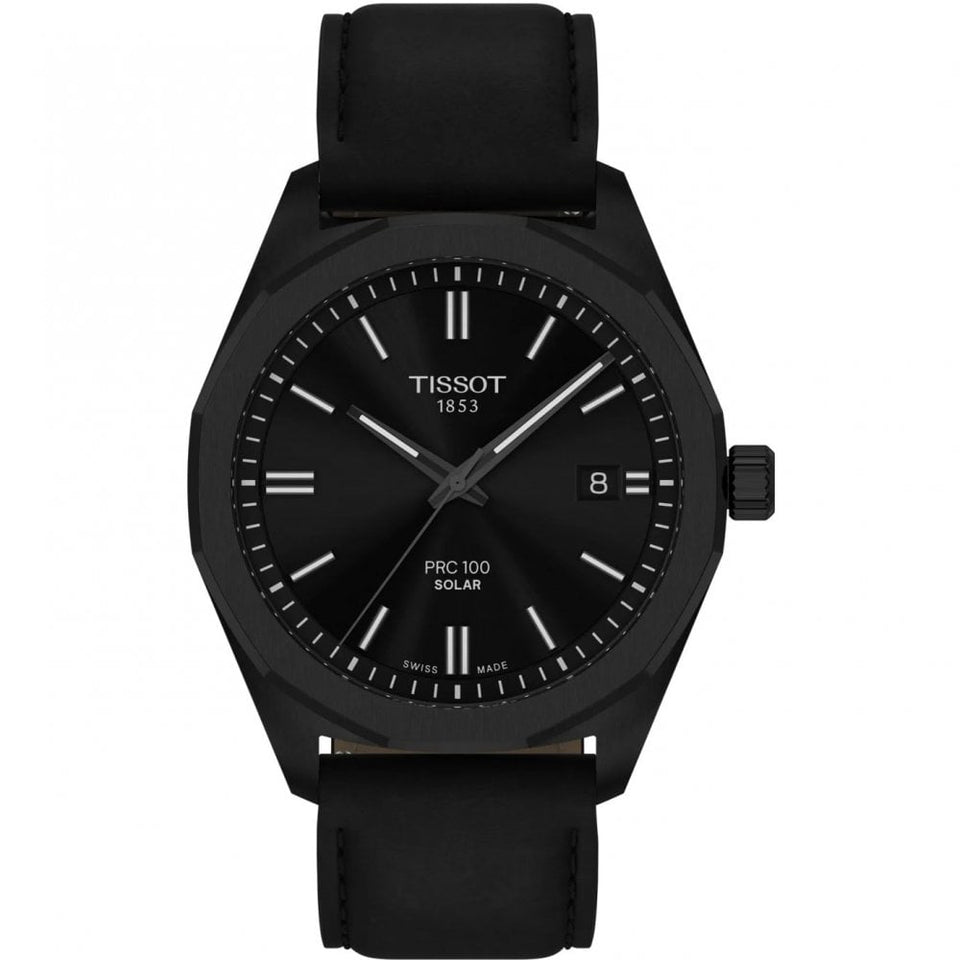 Tissot Men's PRC 100 39mm Solar Quartz Watch