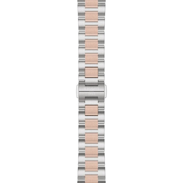 Tissot Men's PRC 100 Solar 34mm Rose & Silver Watch