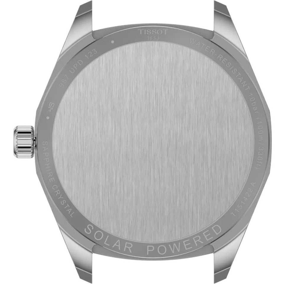 Tissot Men's PRC 100 Steel Solar Quartz 39mm Watch