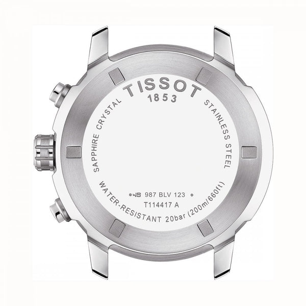 Tissot Men's PRC 200 Quartz Chronograph Watch | Black Dial