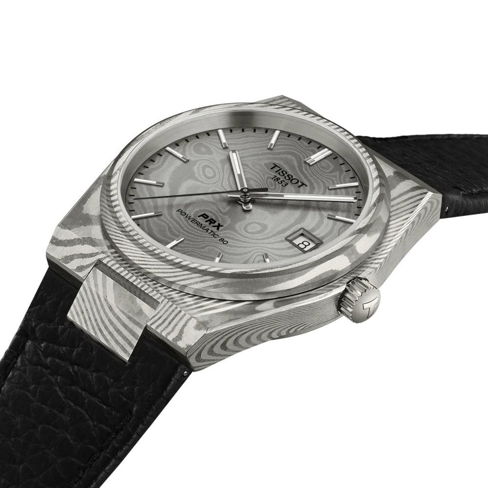 Tissot Men's PRX 38mm Automatic Damascus Case Watch