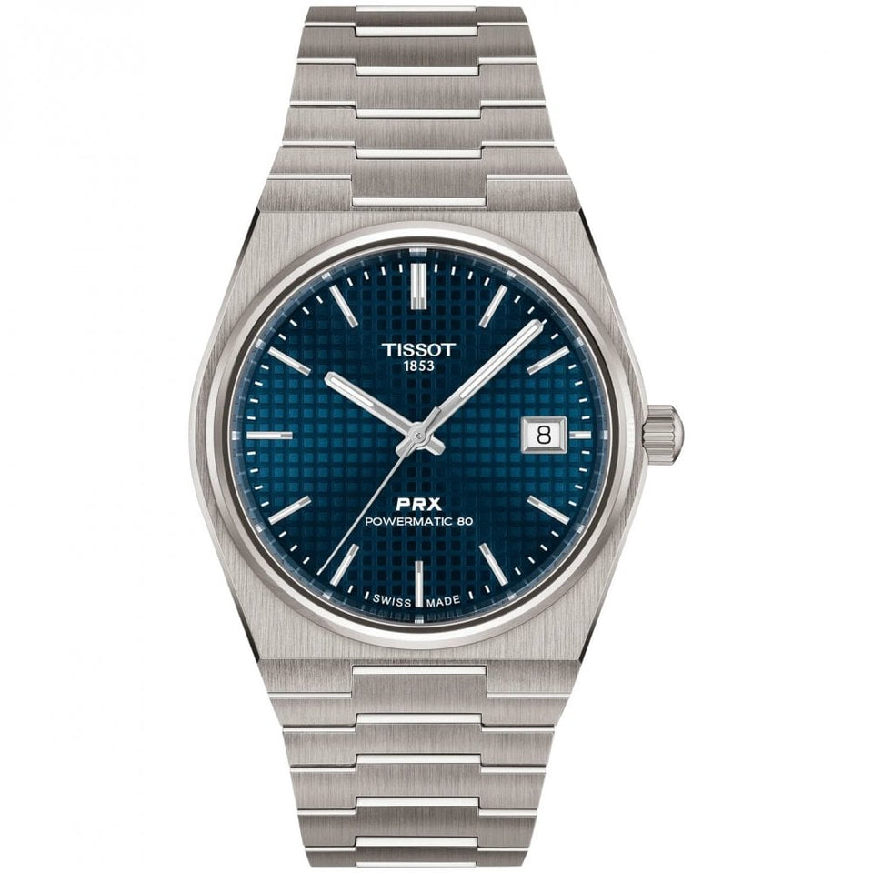 Tissot Men's PRX 38mm Titanium Case Powermatic 80 Watch
