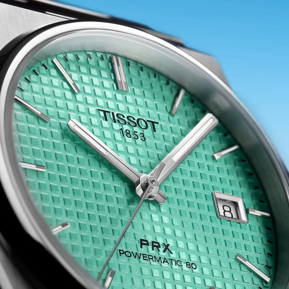 Tissot Men's PRX 40mm Green Dial Automatic Watch