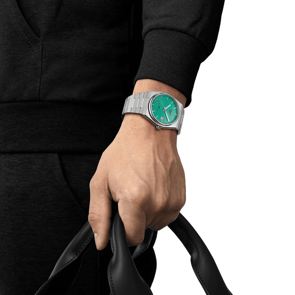 Tissot Men's PRX 40mm Green Dial Automatic Watch