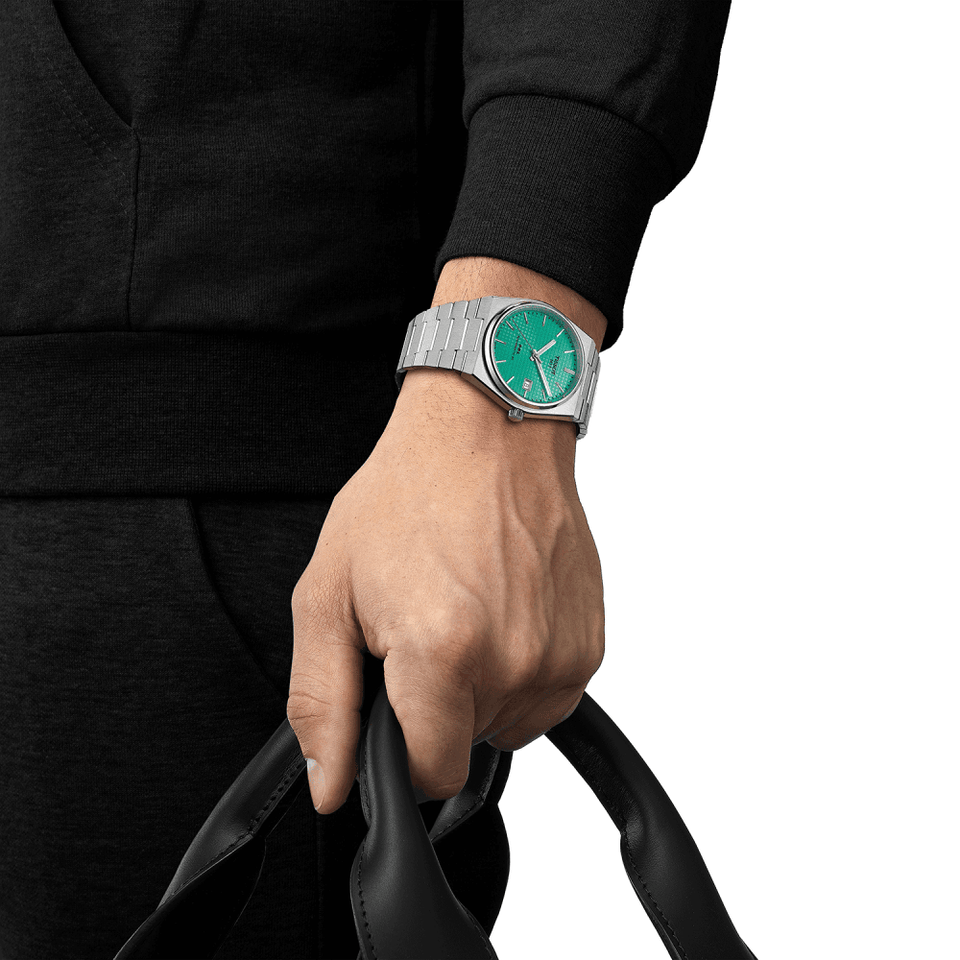 Tissot Men's PRX 40mm Green Dial Automatic Watch