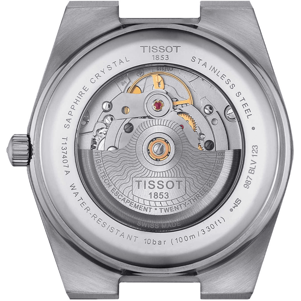 Tissot Men's PRX 40mm Ice Blue Steel Automatic Watch
