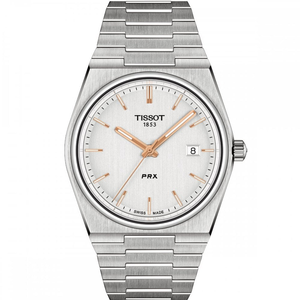 Tissot Men's PRX 40mm Silver Dial Quartz Watch