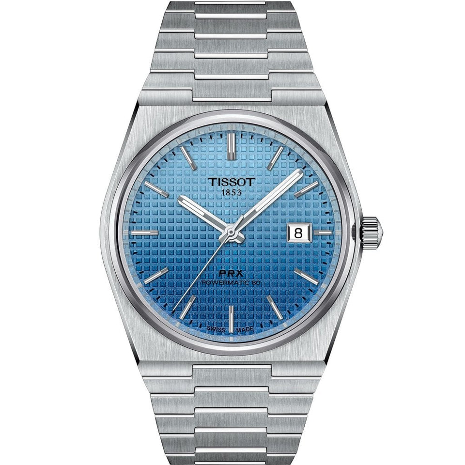 Tissot Men's PRX Automatic Gradient Blue 40mm Watch