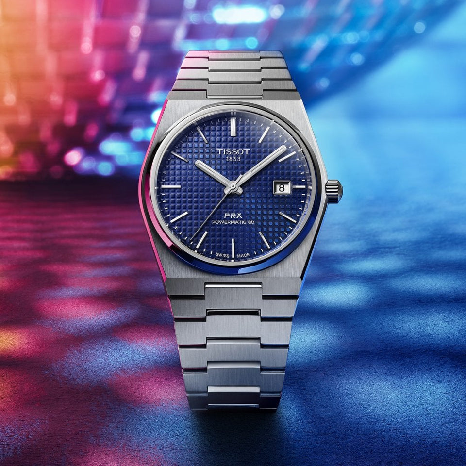 Tissot Men's PRX Automatic Gradient Night Sky 40mm Watch