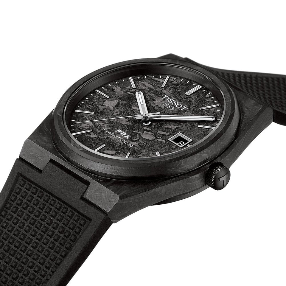 Tissot Men's PRX Forged Carbon Automatic 40mm Watch