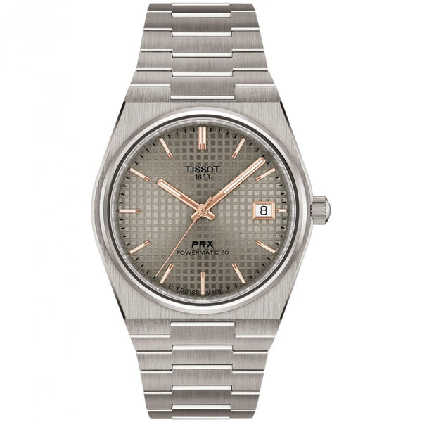 Tissot Men's PRX Titanium 38mm Powermatic 80 Watch