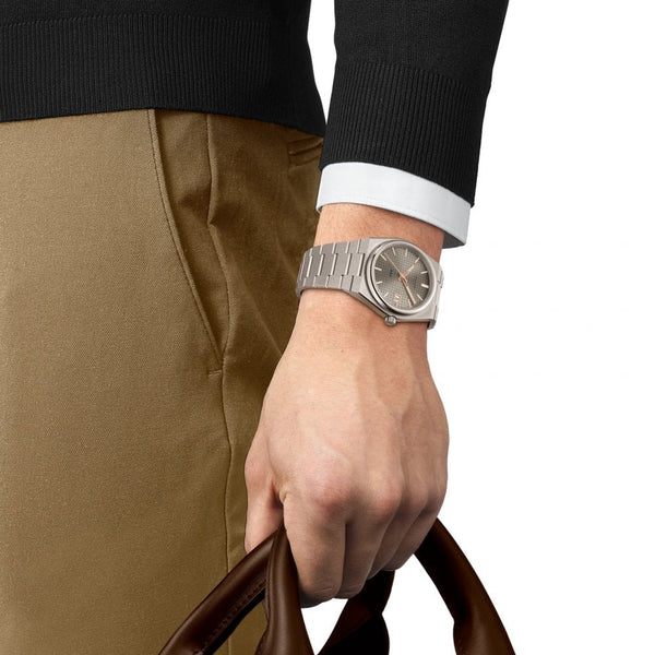 Tissot Men's PRX Titanium 38mm Powermatic 80 Watch