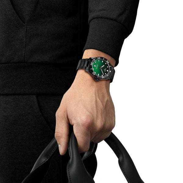 Tissot Men's Seastar 1000 40mm Green Gradient Quartz Watch
