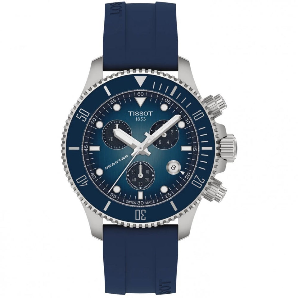 Tissot Men's Seastar 1000 Navy 38mm Chronograph Watch