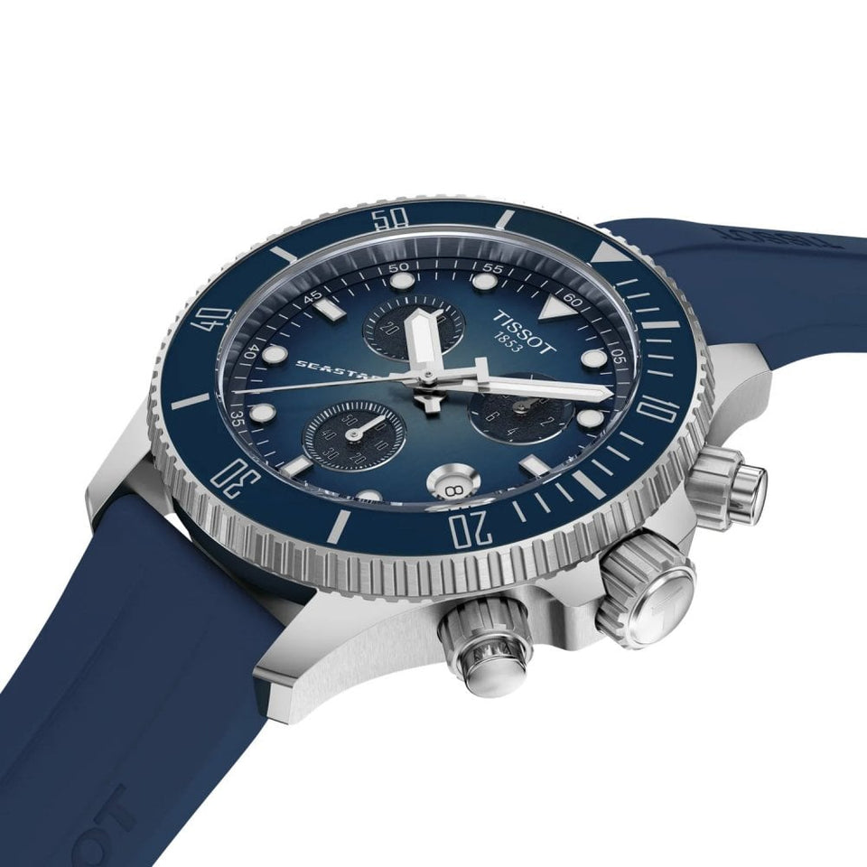 Tissot Men's Seastar 1000 Navy 38mm Chronograph Watch