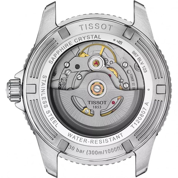 Tissot Men's Seastar 40mm Powermatic 80 Rose PVD Watch