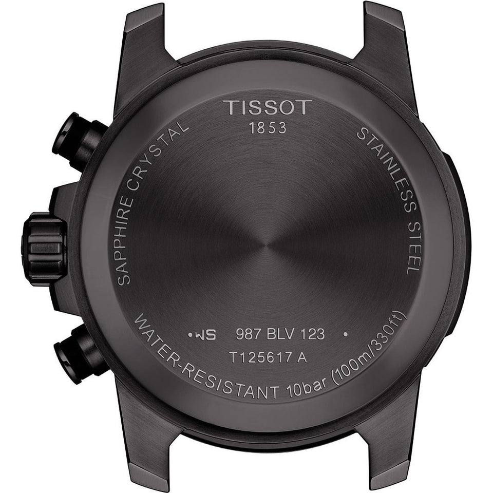 Tissot Men's Supersport Black PVD 46mm Chronograph Watch