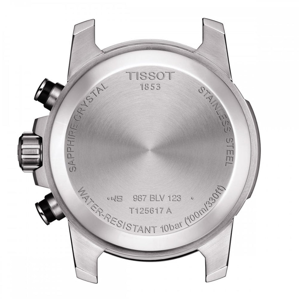 Tissot Men's Supersport Chrono Quartz Watch | Black Dial | 45.5mm