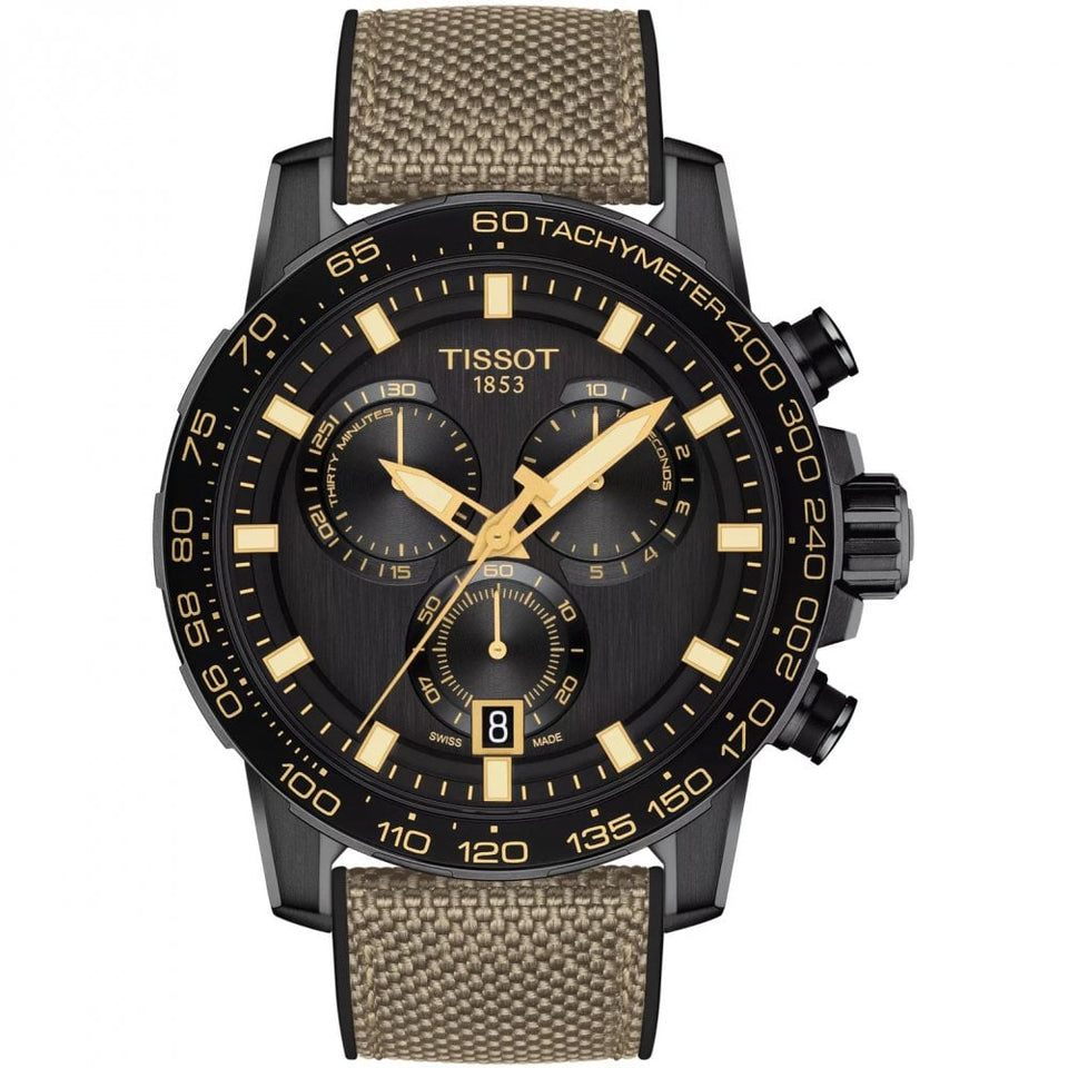 Tissot Men's Supersport Chronograph 45.5mm Quartz Watch