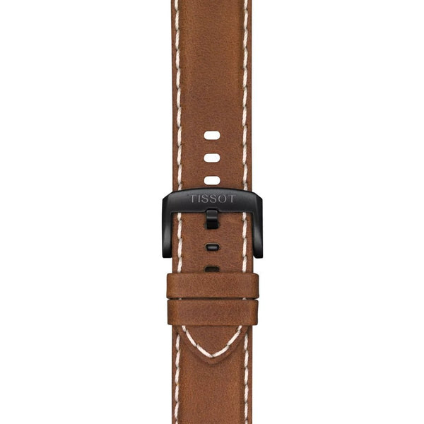 Tissot Men's Supersport Chronograph 45mm Brown Strap Watch