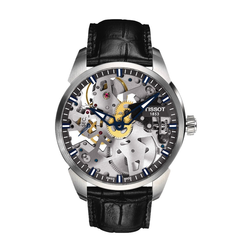 Tissot Men's T-Complication Squelette Mechanical Watch