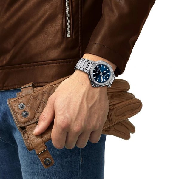 Tissot Men's T-Race 41mm Blue Dial Powermatic 80 Watch