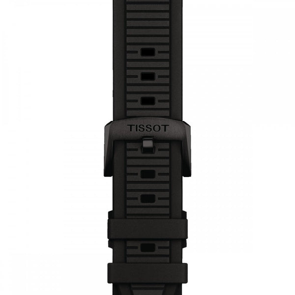 Tissot Men's T-Race Black PVD Powermatic 80 Strap Watch