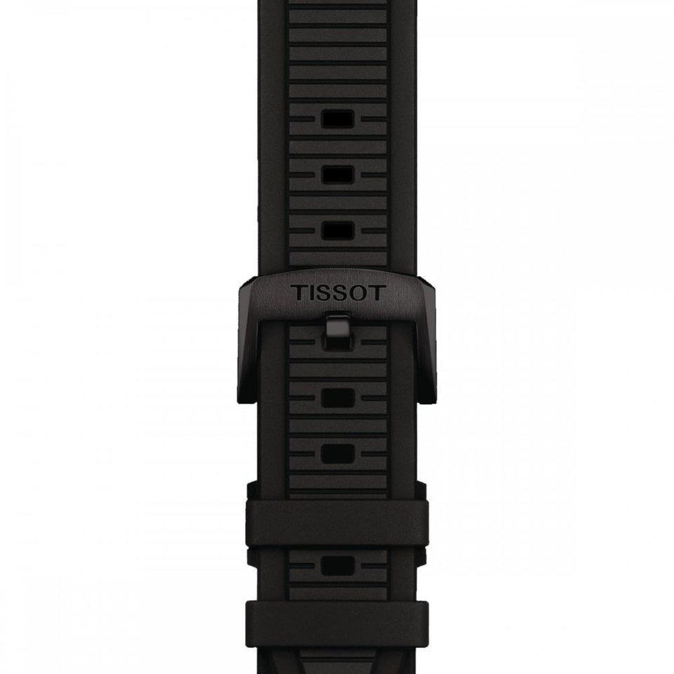 Tissot Men's T-Race Black PVD Powermatic 80 Strap Watch