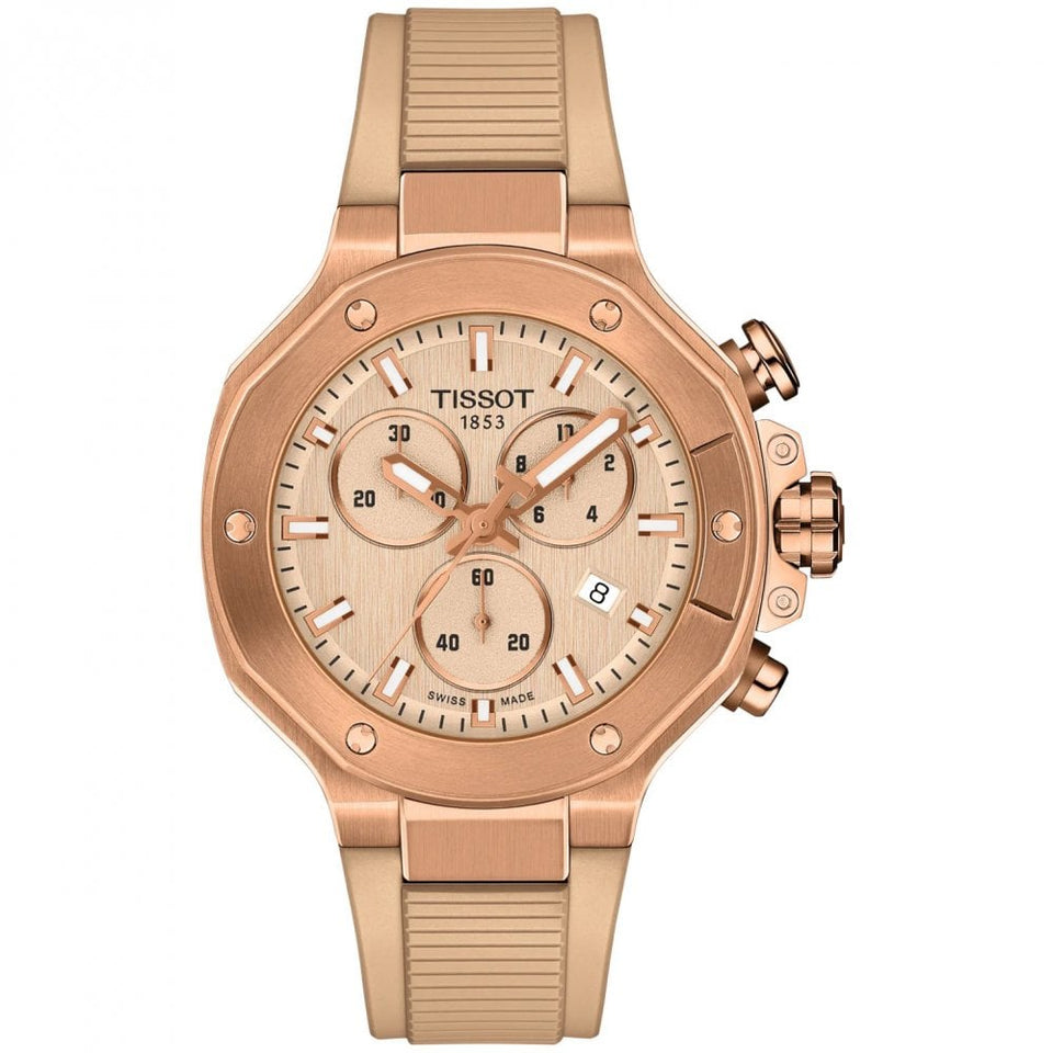 Tissot Men's T-Race Chronograph 38mm Rose Watch