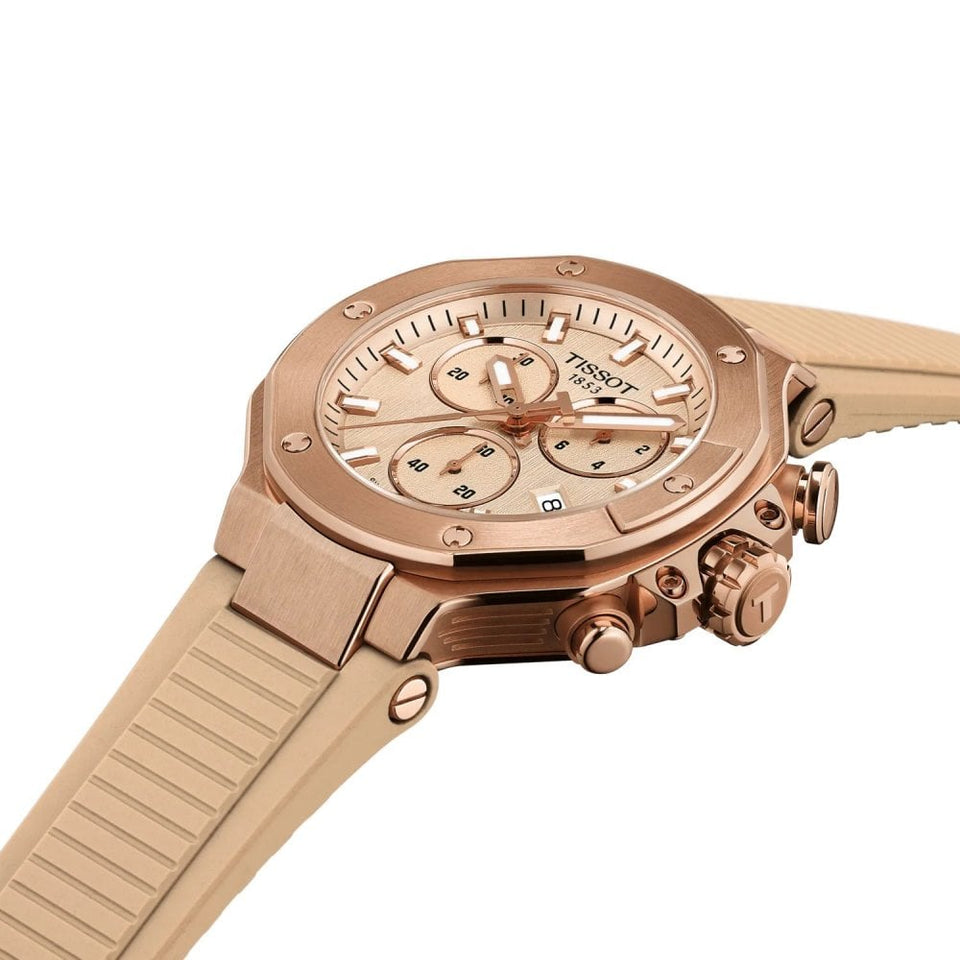 Tissot Men's T-Race Chronograph 38mm Rose Watch