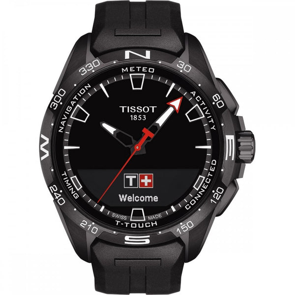 Tissot Men's T-Touch Connect Solar Black Titanium Watch