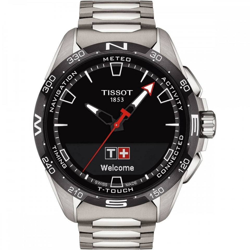 Tissot Men's T-Touch Connect Solar Titanium Bracelet Watch
