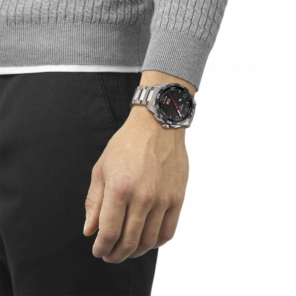 Tissot Men's T-Touch Connect Solar Titanium Bracelet Watch