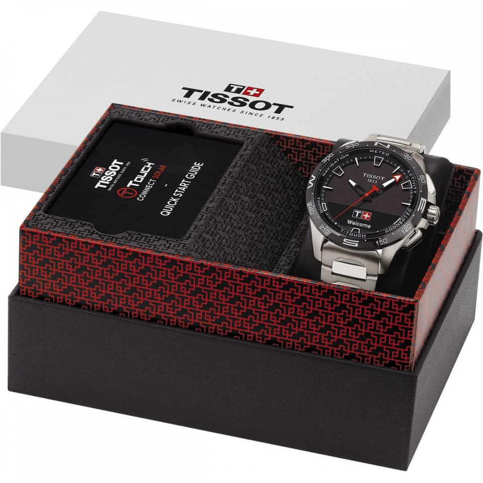 Tissot Men's T-Touch Connect Solar Titanium Bracelet Watch