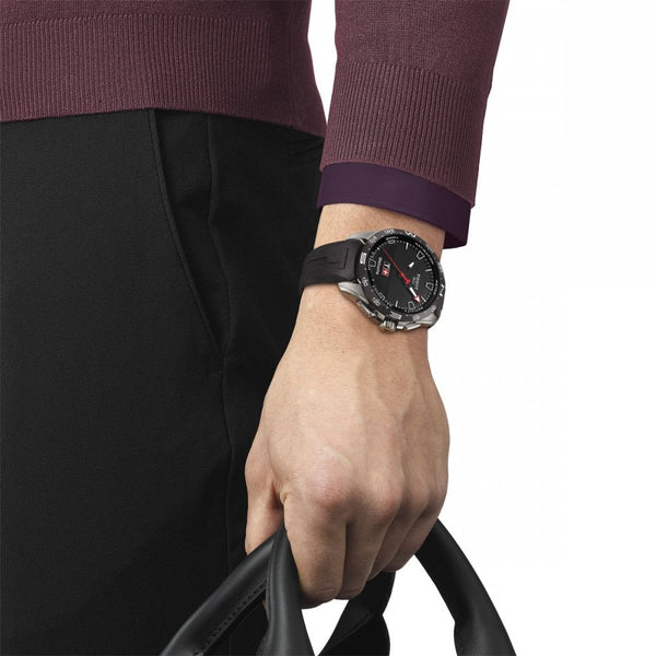 Tissot Men's T-Touch Connect Solar Titanium Case Watch
