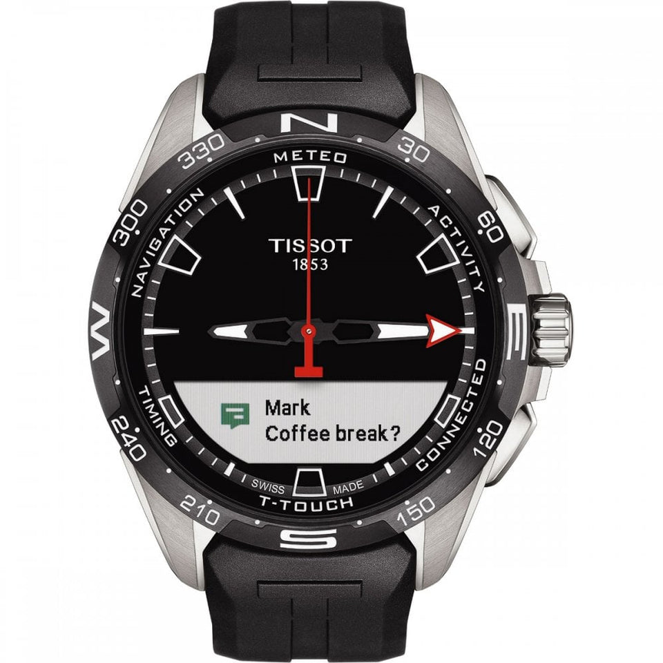 Tissot Men's T-Touch Connect Solar Titanium Case Watch
