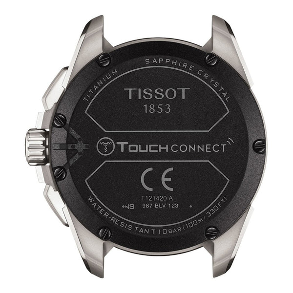 Tissot Men's T-Touch Connect Solar Titanium Case Watch | Red Strap