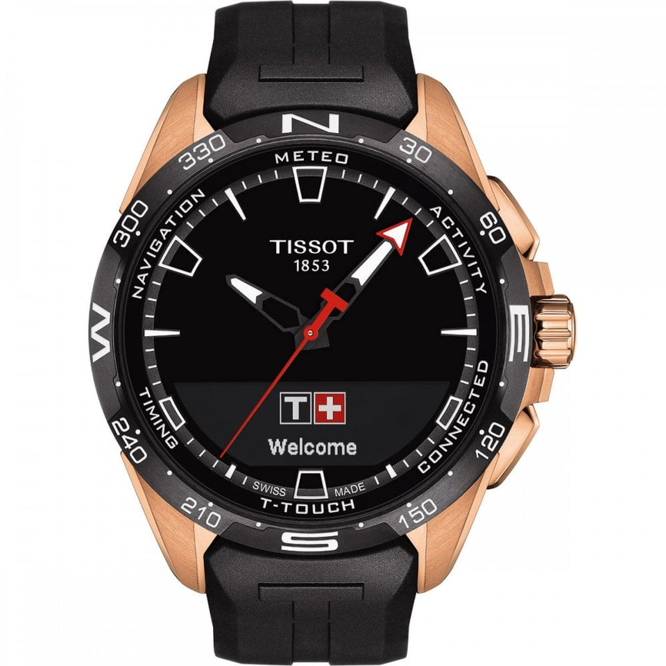 Tissot Men's T-Touch Connect Solar Titanium Rose Watch
