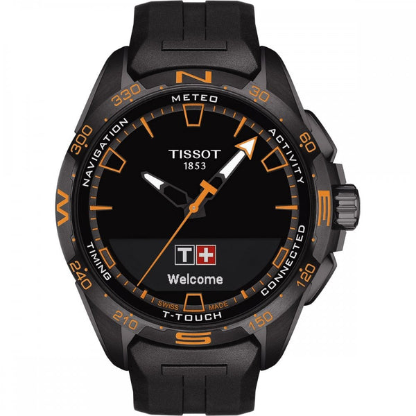Tissot Men's T-Touch Connect Solar Titanium Watch | Black